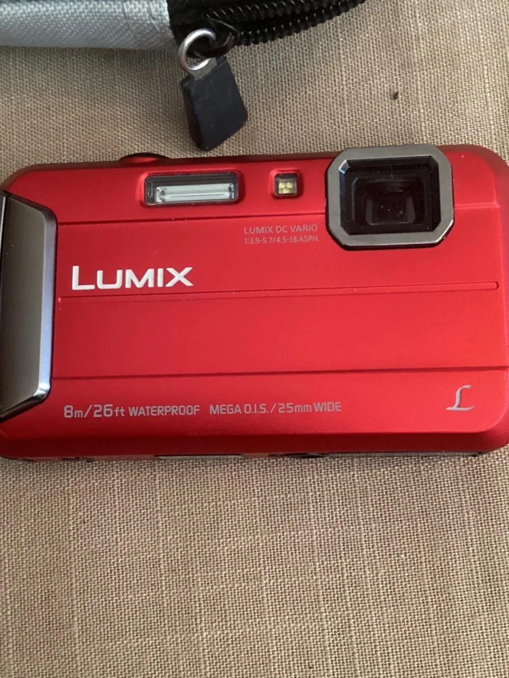 LUMIX digital camera w/ charger and VIVITAR digital cameras